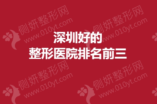 深圳好的整形医院排名前三的