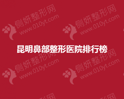 昆明鼻部整形医院排行榜