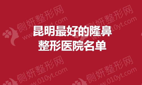 昆明最好的隆鼻整形医院名单