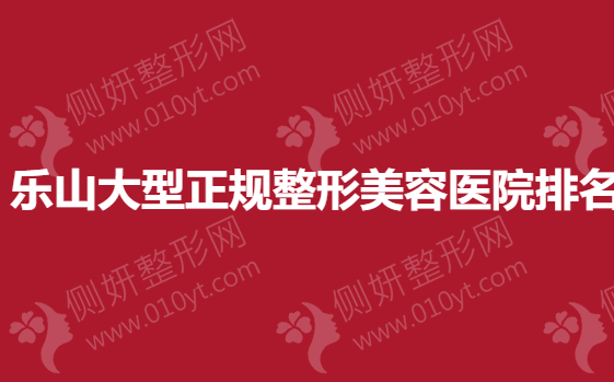乐山大型正规整形美容医院排名