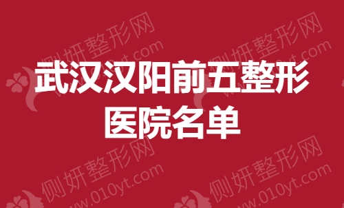 武汉汉阳前五整形美容医院名单