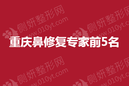重庆鼻修复专家前5名