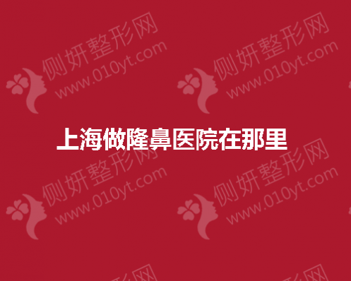 上海做隆鼻医院在那里 