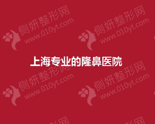上海专业的隆鼻医院 