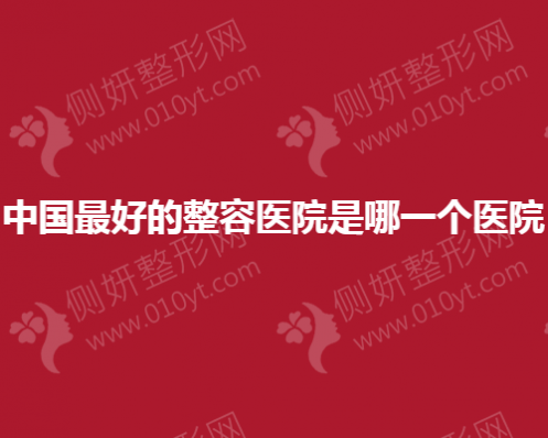 中国好的整容医院是哪一个医院