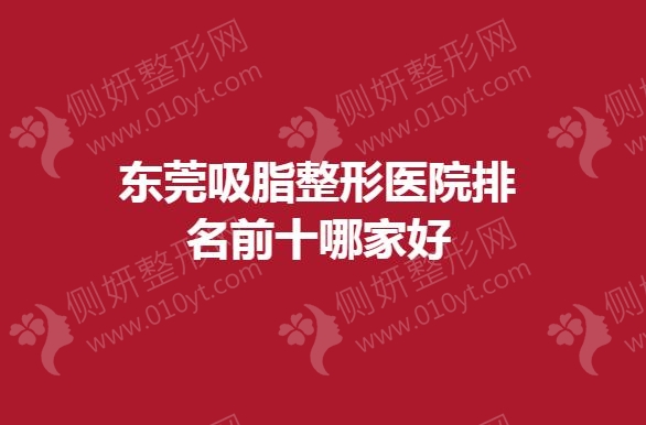 东莞吸脂整形医院排名前十哪家好