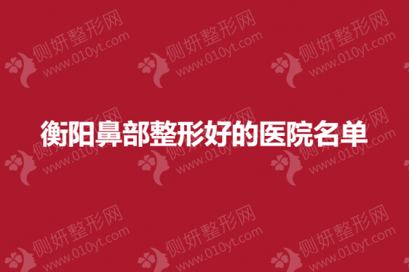 衡阳鼻部整形好的医院名单