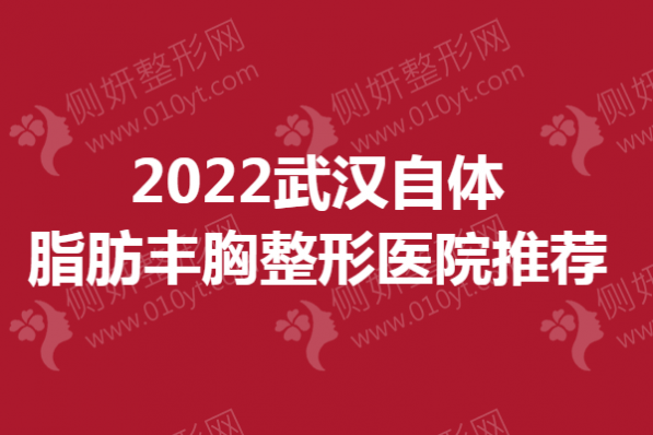 武汉自体脂肪丰胸整形医院推荐