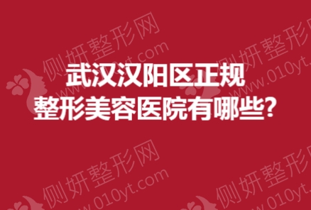 武汉汉阳区正规整形美容医院有哪些