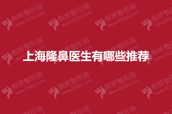 上海隆鼻专家有哪些推荐