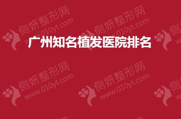 广州知名植发医院排名