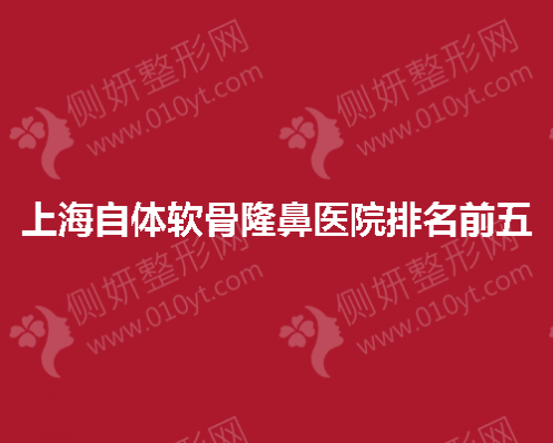上海自体软骨隆鼻医院排名前五的