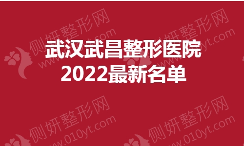 武汉武昌整形医院最新名单