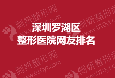深圳罗湖区整形医院网友排名