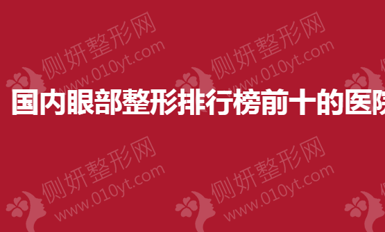 国内整形排行榜前十的医院