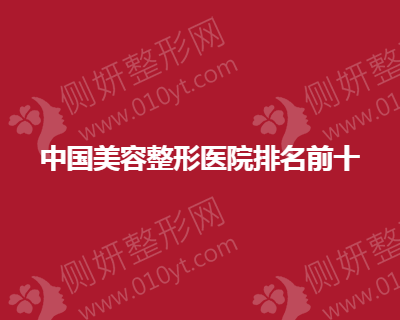 中国美容整形医院排名前十的