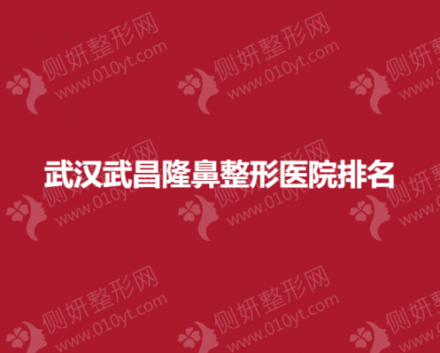 武汉武昌隆鼻整形医院排名榜