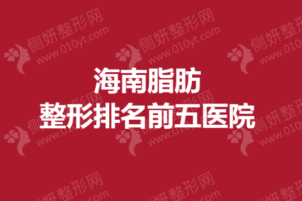 海南脂肪整形排名前五医院