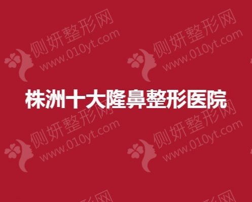 株洲十大隆鼻整形医院