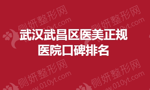 武汉武昌区医美正规医院口碑排名榜