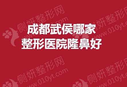 成都武侯哪家整形医院隆鼻好