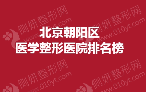 北京朝阳区医学整形医院排名榜