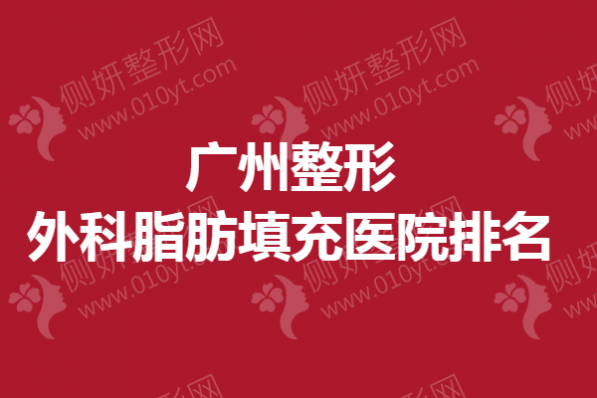 广州整形外科脂肪填充医院排名