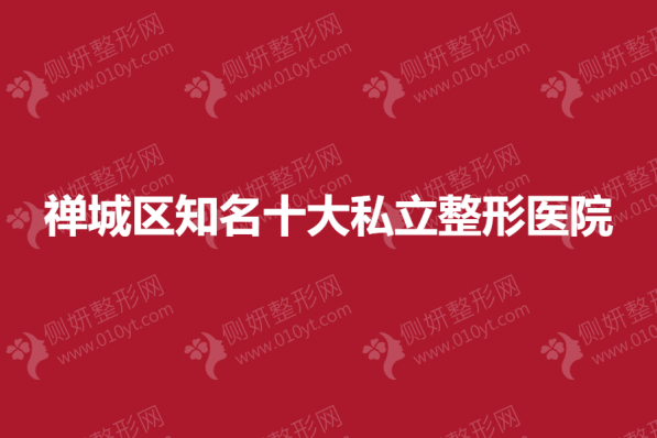 禅城区知名十大私立整形医院