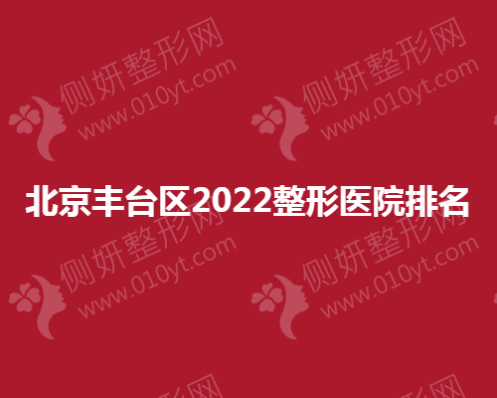 北京丰台区2023整形医院排名