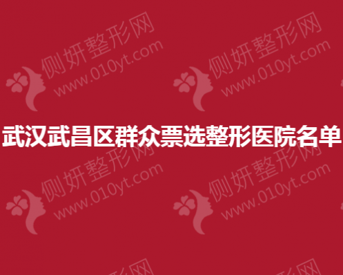 武汉市武昌区群众票选整形美容医院名单