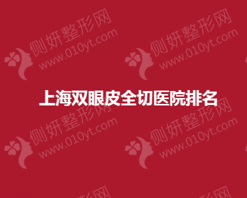 上海双眼皮全切医院排名