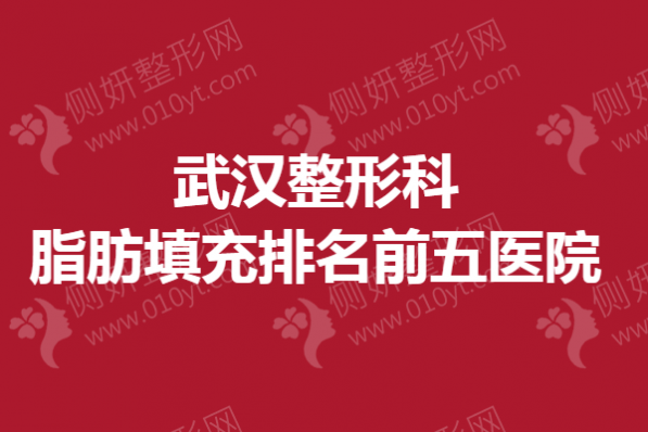 武汉整形科脂肪填充排名前五医院