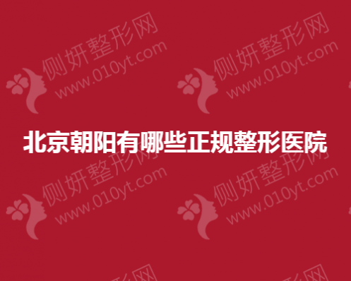 北京朝阳有哪些正规整形医院