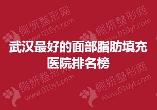 武汉最好的面部脂肪填充医院排名榜