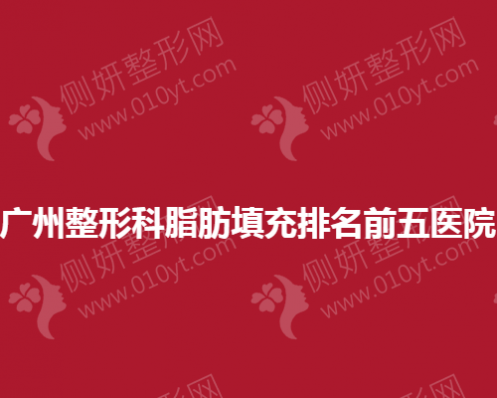 广州整形科脂肪填充排名前五医院