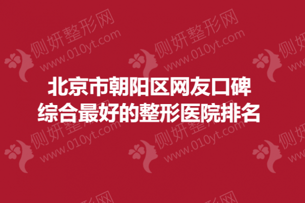 北京市朝阳区网友口碑综合最好的整形医院排名
