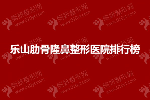 乐山肋骨隆鼻整形医院排行榜