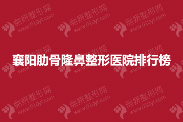 襄阳肋骨隆鼻整形美容医院排行榜