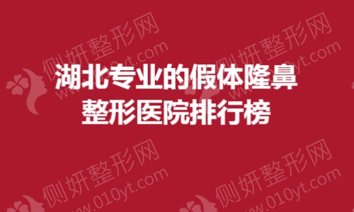 湖北专业的假体隆鼻整形医院排行榜