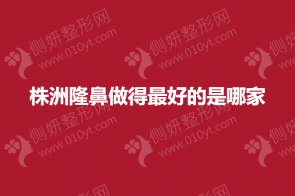 株洲隆鼻做得最好的是哪家