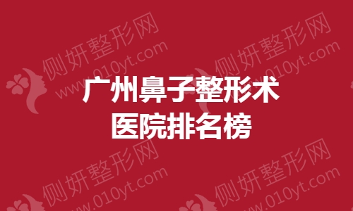 广州鼻子整形术医院排名榜