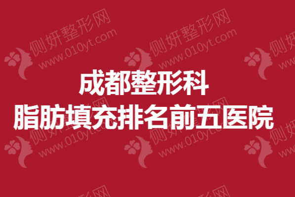 成都整形科脂肪填充排名前五医院
