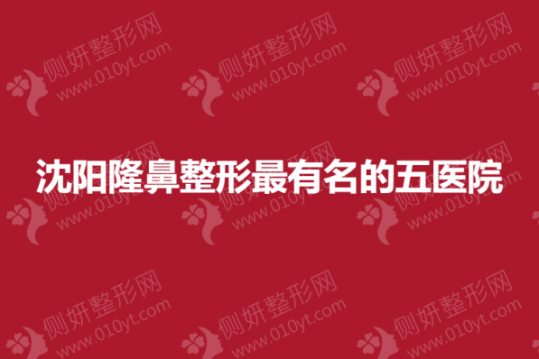 沈阳隆鼻整形最有名的五医院