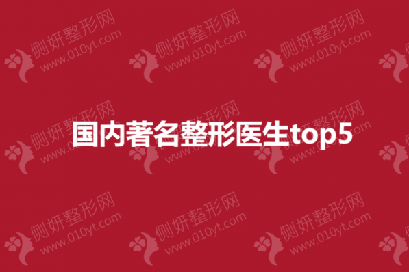 国内著名整形医生top5