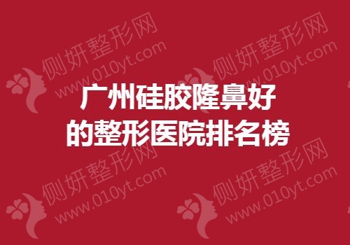 广州硅胶隆鼻好的整形医院排名榜