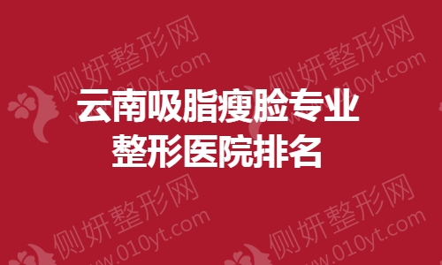 云南吸脂瘦脸专业整形医院排名
