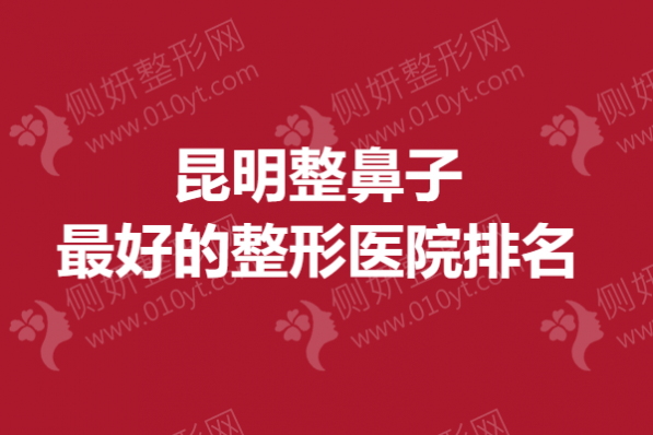 昆明整鼻子最好的整形医院排名
