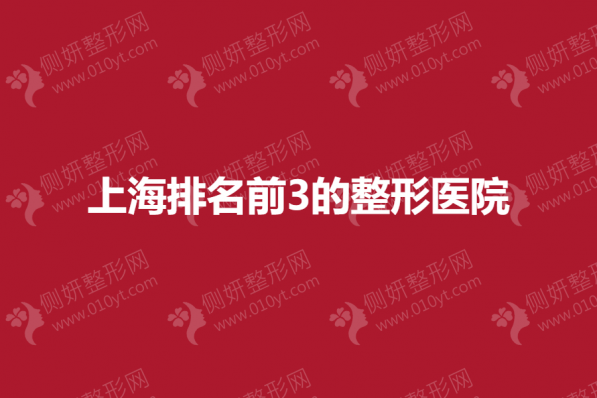 上海排名前3的整形医院