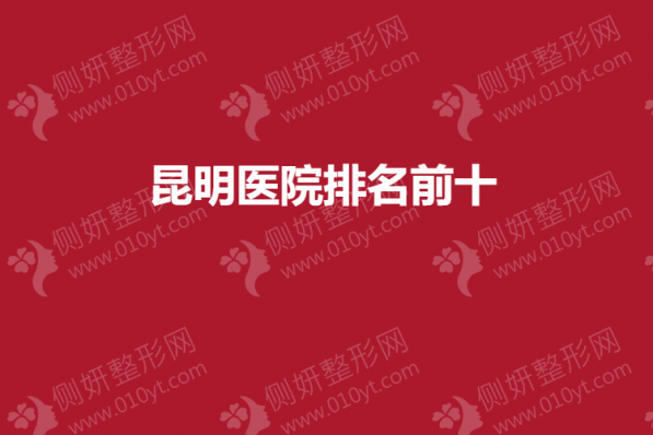 昆明医院排名前十的整形美容医院