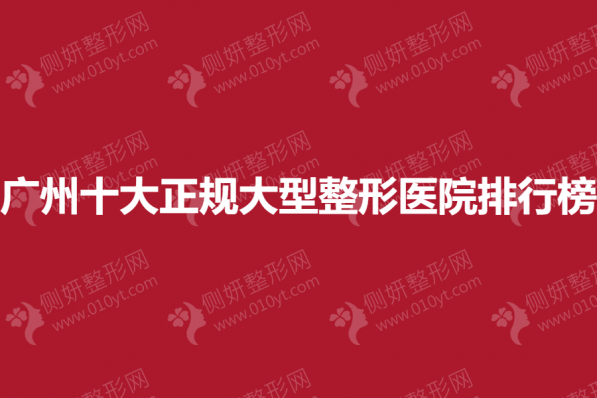 广州十大正规大型整形医院排行榜